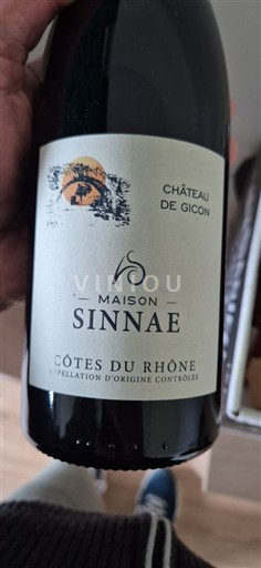 Rhône-dalen Côtes-du-Rhône Château Gicon Ikke årgangsbestemt