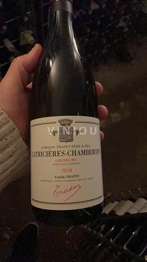 Burgundija Latricières-chambertin Grand Cru Domaine Trapet Père & Fils 2018