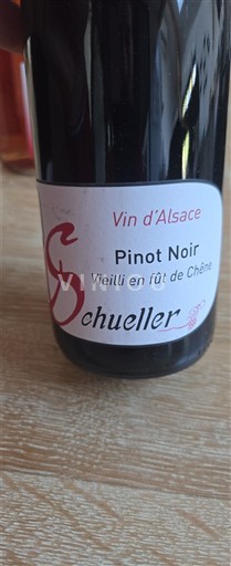 Alsace Schueller Pinot Noir Vieilli en fût de Chêne 2023