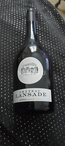Bordeaux Bordeaux Blanc Château Lansade 2024 Niet-geïntegreerd