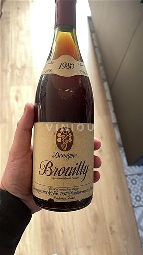 Beaujolais Brouilly Desaignes 1980