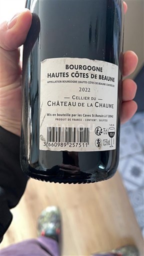 Burgundsko Hautes Côtes de Beaune Château La Chaume 2022 2022