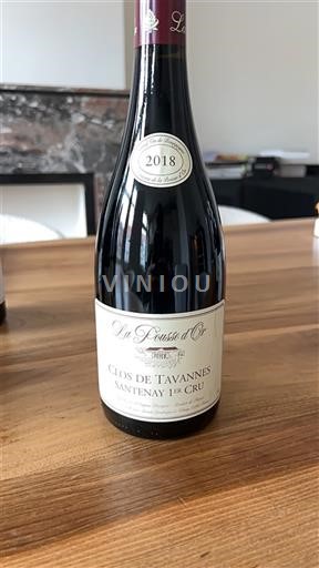 Bourgogne Santenay Premier Cru La Pousse Or Clos de Tavannes 2018