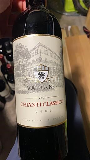 Toskana Кјанти Класико Valiano 2021