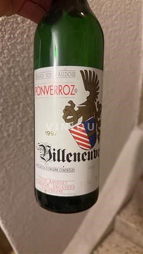 Vaud Chablais AOK Louis Amiguet Villeneuve Ponverroz 1997