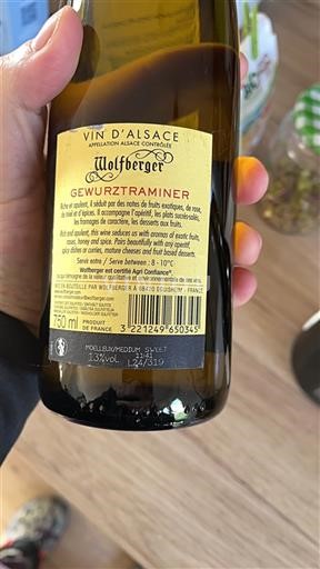 Alsace Gewurztraminer Wolfberger 2022