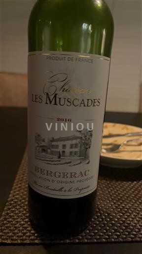 Sudoeste Bergerac Château Les Muscades 2016