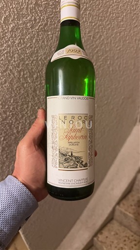 Vaud Lavaux ZGP Vincent Chappuis St-Saphorin Roc Noir 1992