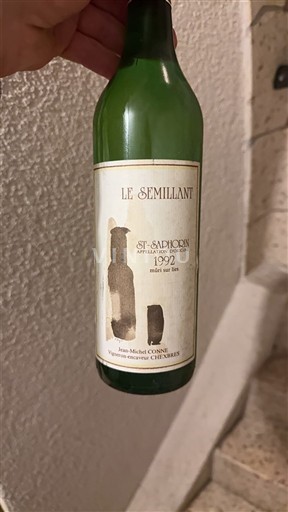 Vaud Lavaux ZGP Jean Michel Conne St-Saphorin Le Sémillant 1992