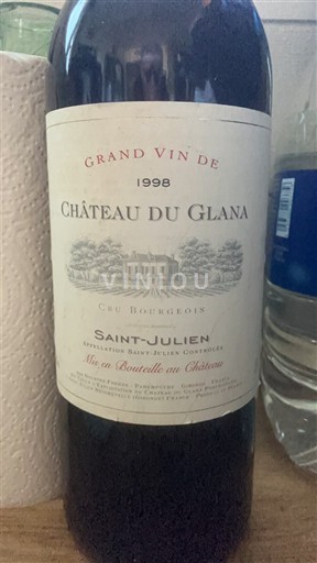 Bordeaux Saint-Julien Château Glana 1998