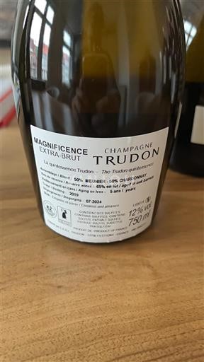 Šampanja Šampanjec Trudon Magnificence Extra-Brut 2019