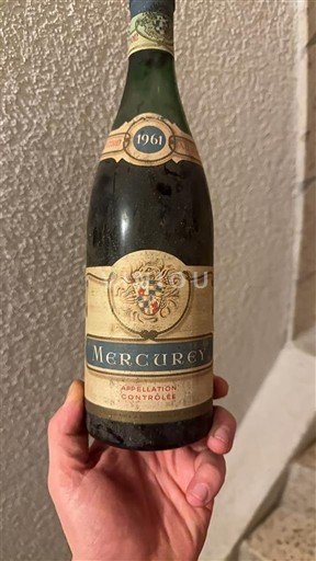 Bourgondië Mercurey Selection Aujoux Aujoux et Cie 1961