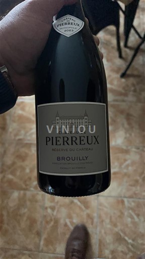 Vinhos Rouge sec Réserve du Château Château Pierreux Non millésimé França Beaujolais Brouilly AOC