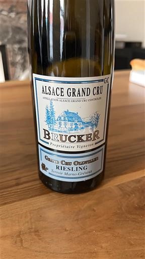 Alsasko Alsasko Grand Cru Grand Cru Brucker Grand Cru Ollwiller Riesling Terroir Marno-Gréseux 2019