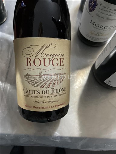 Údolí Rhôny Côtes-du-Rhône Marquise Rouge Vieilles Vignes 2014