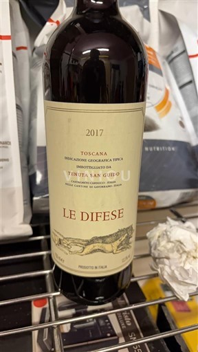 Toscana Non specificato Tenuta San Guido Le Difese 2017