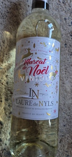 Roussillon Muscat de Rivesaltes Laure de Nyls Muscat de Noël 2021