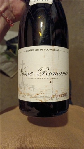 Borgoña Vosne-romanée Domaine Jean-Pierre Cacheux 2016