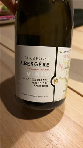 Champagne Grand Cru A. Bergère Blanc de Blancs Grand Cru Extra Brut Non-Vintage