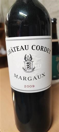 Bordeaux Margaux Château Cordet 2009