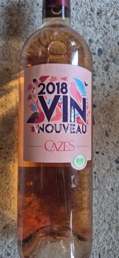 Languedoc và Roussillon Côtes Catalanes Cazes Vin Nouveau 2018