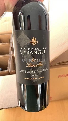 Bordeaux Saint-Émilion Grand Cru Grand Cru Château Grangey Les 5 Parcelles 2020