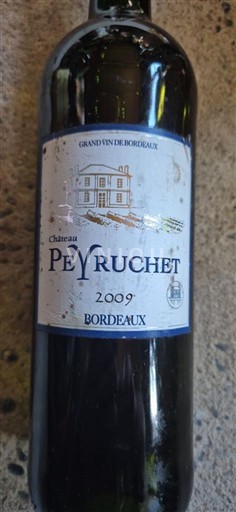 Bordeaux Château Peyruchet 2009