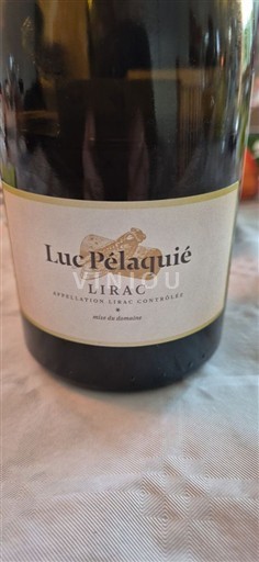 Viner Blanc demi-sec Luc Pélaquié 2024 Frankrike Rhônedalen Lirac AOC