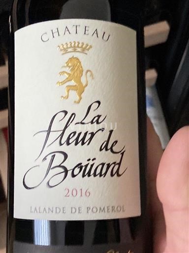 Burdeos Lalande-de-Pomerol Château La Fleur de Boüard 2016
