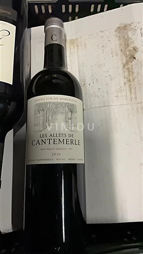 Bordeaux Haut-Médoc Les Allées de Cantemerle 2016