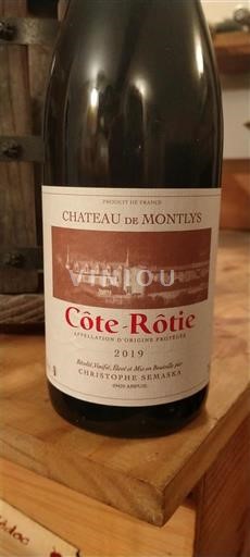 Rhône-dalen Côte-rôtie Château Montlys 2019