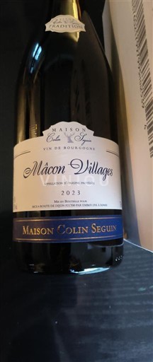 Burgundi Mâcon ja Mâcon-kylät Maison Colin Seguin 2023