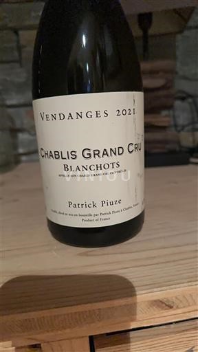 Borgonha Chablis Grand Cru Patrick Piuze Blanchots 2021