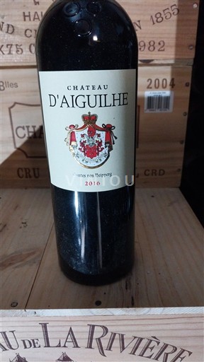 Burdeos Castillon-costas-de-burdeos Château Aiguilhe 2016