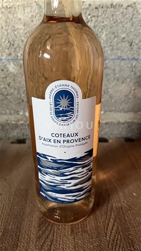 Provence Coteaux d'Aix-en-Provence Pierre-Etienne Thomas Icke årgångsbetecknad
