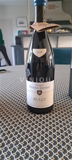 Burgundi Rully Domaine Dureuil-Janthial 2018