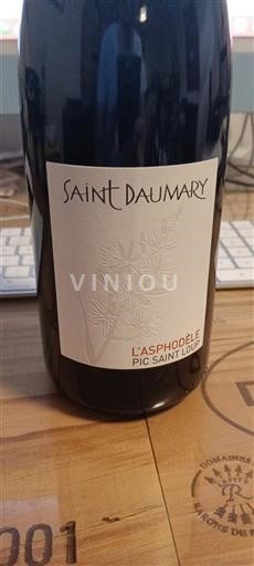 Languedoc Pic-saint-loup Saint Daumary L'Asphodèle 2023