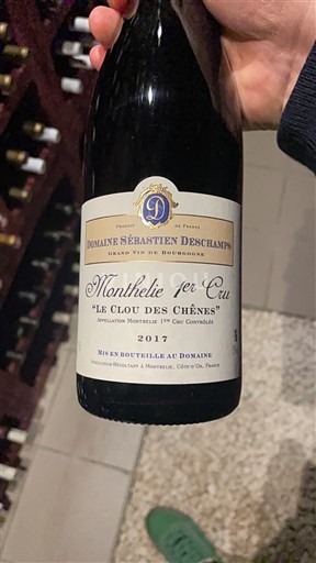 Bourgogne Monthélie Premier Cru Domaine Sébastien Deschamps Le Clou des Chênes 2017