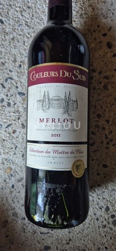 Linguadoca e Rossiglione Paese d'Oc Couleurs du Sud Sélection du Maître de Chai 2011