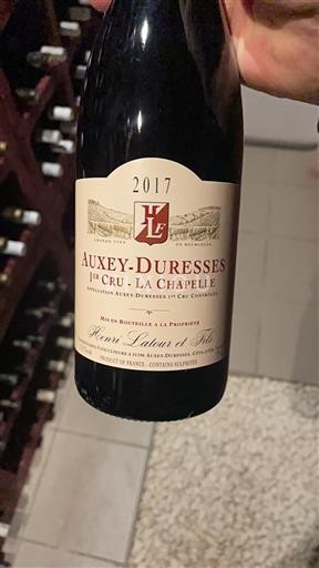 Burgundy Auxey-Duresses Premier Cru Henri Latour et Fils 1er Cru La Chapelle 2017