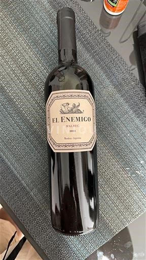 Mendoza El Enemigo Malbec 2021