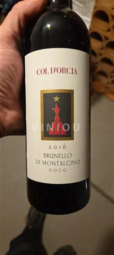 Toscane Brunello di Montalcino Col Orcia 2016