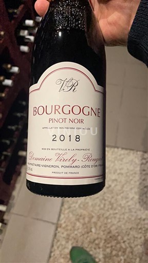 Burgundsko Domaine Virely-Rougeot Pinot Noir 2018
