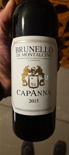 Toscane Brunello di Montalcino Capanna 2015