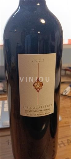 Languedoc Domaine Aupilhac Les Cocalières 2022