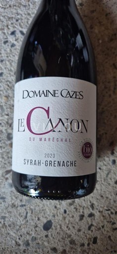 Languedoc và Roussillon Côtes Catalanes Domaine Cazes Le Canon du Maréchal 2023