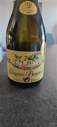 Savoie ja Bugey Chignin-Bergeron Les Fils de René Quénard La Bergeronnelle 2019