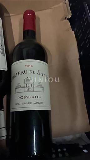 Burdeos Pomerol Château Sales 2016