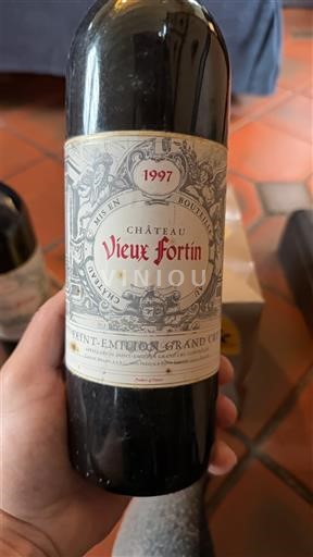 Burdeos Saint-Émilion Gran Cru Grand Cru Château Vieux Fortin 1997