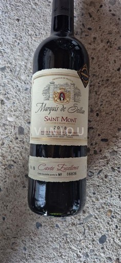 Sydväst Saint-Mont Marquis de Saint-Estèphe Tradition 2018